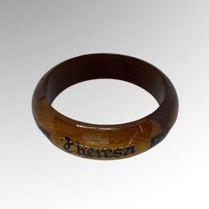 Hawaiian Koa Wood Bangle Bracelet